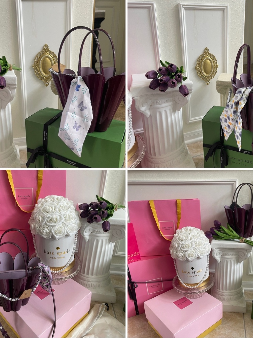 Kate Spade New York The Patent Spade Flower Bucket Bag Novelty - Picture 14 of 16